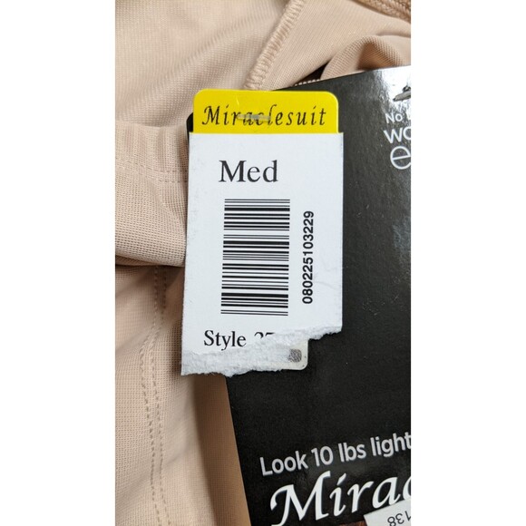 NWT~Women's MIRACLESUIT High Waist Thigh Slimmer Style # 2709 Nude SZ M - Picture 7 of 9